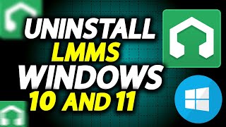 How To Uninstall LMMS From Windows 11 And 10 On PC Or Laptop  How To Easily [upl. by Annaitsirhc700]