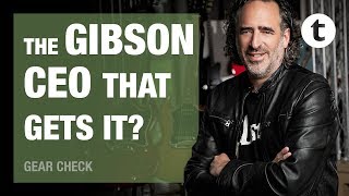 New Gibson CEO  James Curleigh  live  Thomann Music [upl. by Esmaria]