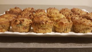 Muffins salés au thon surimi et tomate séchée [upl. by Raf91]