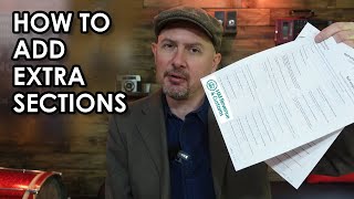 How do you add extra sections to your UK tax return [upl. by Griggs]