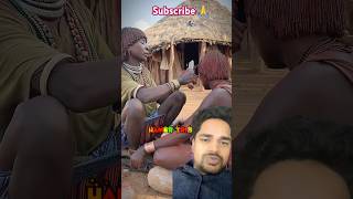 After marriage Removing Red Hair africa culture tribalmarriage ytshorts [upl. by Lenor75]