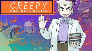 Top 10 CREEPIEST Pokedex Entries [upl. by Sadiras]