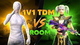 Intense 1v1 fight with best TDM Player🔥 Pubg Mobile [upl. by Akcemat697]