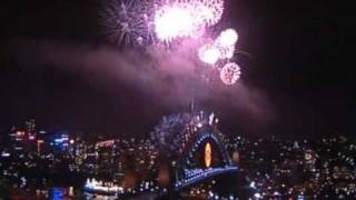 New Years Eve in Sydney  fireworks [upl. by Earlie]