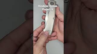 Hinderer Knives Project X  2 Awesome Mods [upl. by Llehsar815]