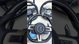 Mustang steering wheel！automobile mustang [upl. by Ecienahs]