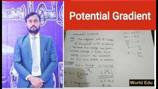 Potential Gradient  Relation Between Electric Intensity and Potential  Class 12 Physics physics [upl. by Skyla241]