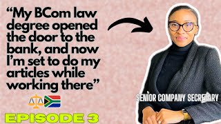 Nontraditional legal careers episode 3  Senior Company Secretary [upl. by Button523]