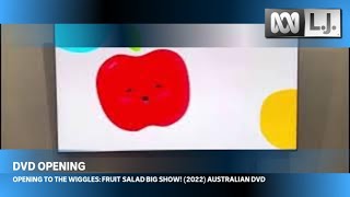 Opening to The Wiggles Fruit Salad Big Show 2022 Australian DVD [upl. by Crescint673]