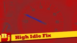 How to Fix a High Idle  TPS Adjust [upl. by Jankey]