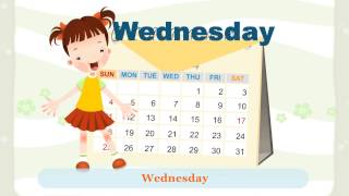 Kids Songs English  quotIn a Weekquot Sunday Monday Tuesday Wednesday Thursday Friday Saturday [upl. by Kape]