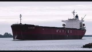 75397 DWT Panamanian flagged Bulk Carrier NAVIOS HOPE [upl. by Teerprah107]