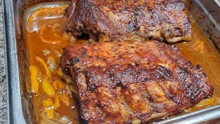 Easy FallOffTheBone Oven Baked Ribs Recipe  Pork Ribs [upl. by Sivla]