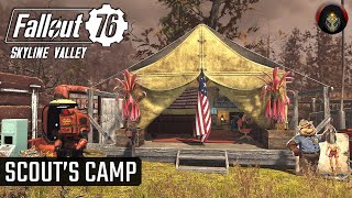 FALLOUT 76  Scouts Camp Skyline Valley [upl. by Carlynne325]