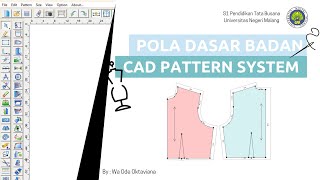 Pola Dasar BadanCAD Pattern System RichpeaceDGS [upl. by Jem]