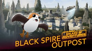 Black Spire Outpost  Star Wars Galaxy of Adventures [upl. by Akahs]