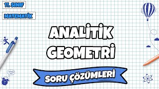 11 Sınıf Matematik  Analitik Geometri Soru Çözümleri  2022 [upl. by Aimil]