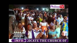 Spiritual Blue Candle Night part 1 The Most Senior Prophet Philip K Acquah [upl. by Crane64]