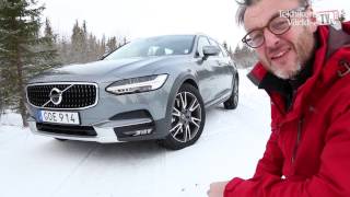 Volvo V90 Cross Country test drive Swedish [upl. by Retnyw]