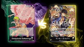 Doflamingo VS Luffy ST13 Online [upl. by Anchie]