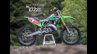 Return of the KX125 2 stroke  Motocross Action Magazine [upl. by Ahsiekan117]