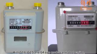 Qianwei Krom Gas Meter IC Card Gas Meter Remotereading Gas Meter Prepaid Gas Meter [upl. by Eidaj179]