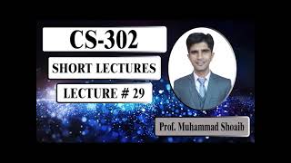 CS302 Lecture 29  Circuit Design Procedure [upl. by Aneled159]