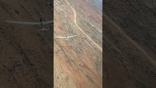 Arcus M engine cooling and shut down while in a thermal gliding over namibia soaring [upl. by Neelrad]