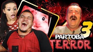 REAGINDO A 👻 ParTOBA Terror 3  Com Pastor Metralhadora [upl. by Tegirb344]