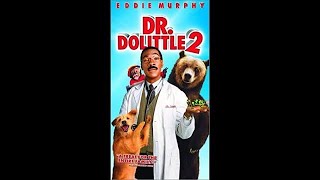 Opening to Dr Dolittle 2 2001 VHS [upl. by Laise]