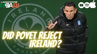 Did Poyet Reject Ireland I Lansdowne Roar LIVE [upl. by Devina443]