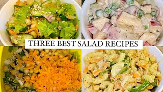 Salad Recipes  Protein Salad Recipes  Salads for Weight loss  Salad banane ka tarika  Salad Bar [upl. by Hnahym]