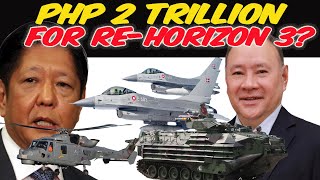 PHP 2 TRILLION BUDGET FOR AFP RE HORIZON 3 PROGRAM FOR COMPREHENSIVE ARCHIPELAGIC DEFENSE CONCEPT [upl. by Oba]