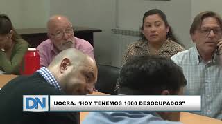 UOCRA “HOY TENEMOS 1600 DESOCUPADOS” [upl. by Lledor19]