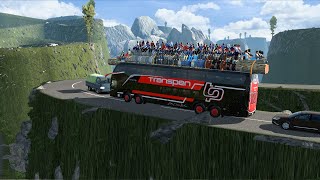 Big Bus driving ON Narrow Route Surviving the Deadliest  Euro Truck Simulator 2  Game ID eps 030 [upl. by Loni369]