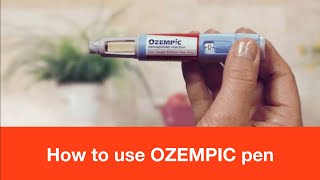 How to use your OZEMPIC pen [upl. by Evelin]