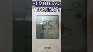 Mengatasi Remote AC Terkunci shortsfeed [upl. by Naujled]