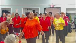 Coop City Thanksgiving Luncheon November 15 2024 A Brighter Day Line Dance [upl. by Anitrak]