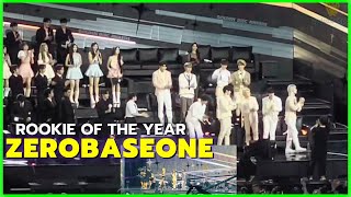 IDOLS Rreaction ZEROBASEONE Rookie of the Year  Speech for ZEROSE GDA 2024 JAKARTA [upl. by Anirpas]