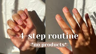 Nail Care Routine  How to make natural nails look good [upl. by Nial503]