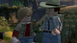 LEGO Jurassic World Walkthrough Part 14 Eric Kirby Jurassic Park 3 [upl. by Laeria]