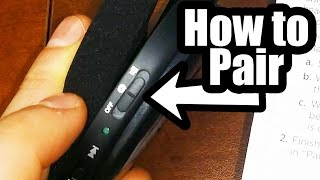 How to Pair Logitech H800 Bluetooth Headset [upl. by Nnelg131]