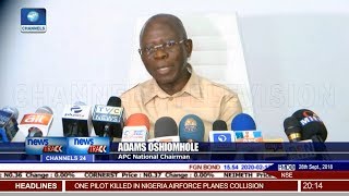 Osun Governorship Election Oshiomhole Denies Claim Of Rigging By APC [upl. by Ifar]