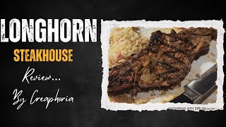 LongHorn Steakhouse  Bone in Ribeye  Review [upl. by Leanna278]