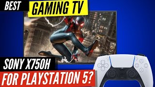 Best TV for PlayStation 5  SONY X750H [upl. by Enelra]