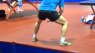 Nice footwork from Wang Hao [upl. by Charyl908]