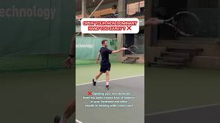 Fix Your Non Dominant Hand on Your Forehand Do This  tennis tennisforehand tennisshorts [upl. by Kerrison801]