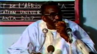 Conférence du Professeur Cheikh Anta Diop [upl. by Meares298]