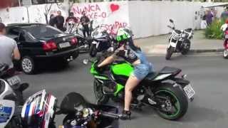 Motos Esportivas e Carros de luxo acelerando em Curitiba  ESPECIAL [upl. by Yggep]