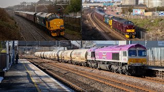 Trains Around Scotland March 2023 Including SRPS Inverness Tour and GBRF Charity Railtour [upl. by Syman]